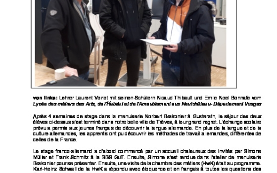 Revue de presse